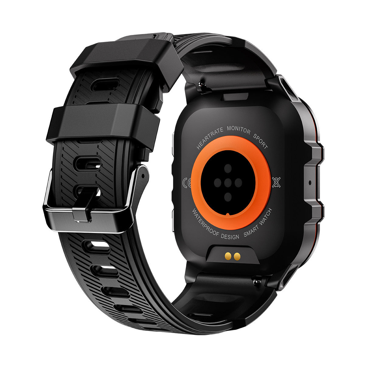 Oukitel BT20 (Robuuste smartwatch -  1.96'' - Oproepen beantwoorden) Oranje