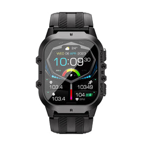 Oukitel BT20 (Robuuste smartwatch -  1.96'' - Oproepen beantwoorden) Oranje