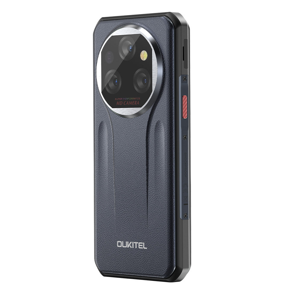 Oukitel WP39 5G (6.6" - NFC - 11 000 mAh - 256 GB, 6 GB RAM) Schwarz
