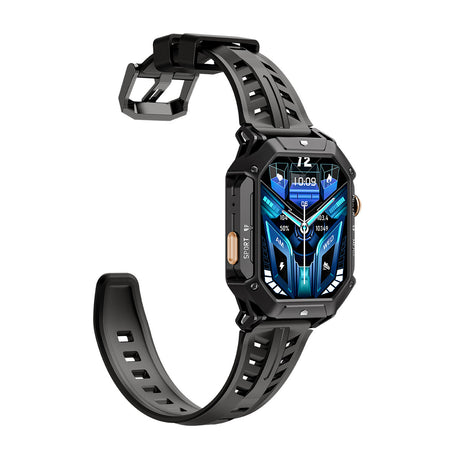 Oukitel BT80 (Robuste Smartwatch - 2.13'' - Anrufannahme) Schwarz
