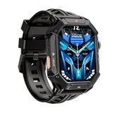 Oukitel BT80 (Robuuste smartwatch - 2.13'' - Oproepen beantwoorden) Zwart