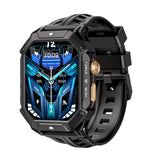 Oukitel BT80 (Robuuste smartwatch - 2.13'' - Oproepen beantwoorden) Zwart