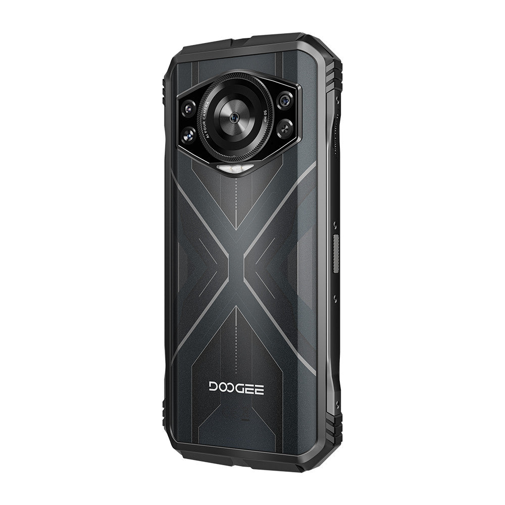 Doogee S Cyber (NFC – 6,58 Zoll – 256 GB, 8 GB RAM – 10 800 mAh) Silber