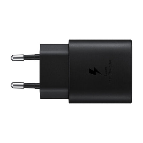 Samsung EP-T2510NBE - Adattatore di rete USB Type-C (Ricarica rapida 25W) - Nero - Confezione originale