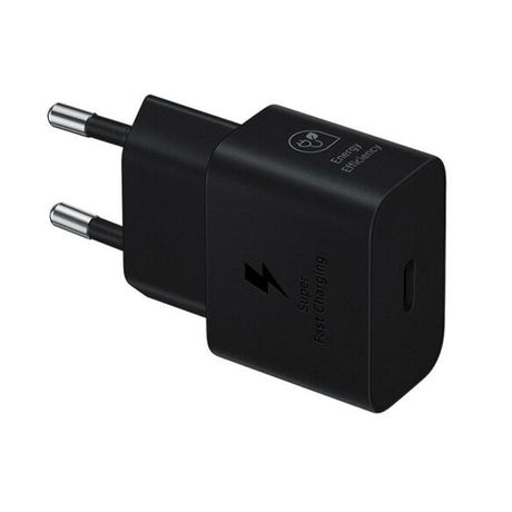 Samsung EP-T2510NBE - Adattatore di rete USB Type-C (ricarica rapida 25W) - Nero - Confezione originale