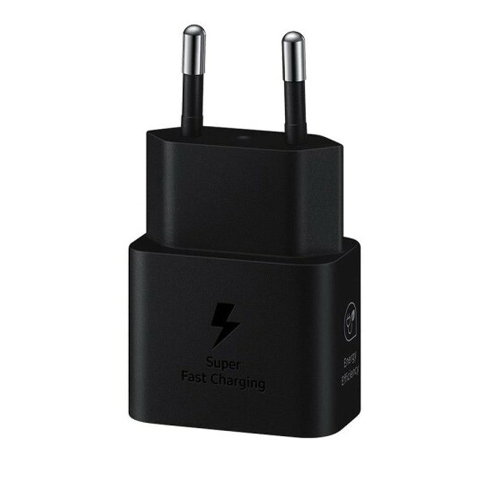 Samsung EP-T2510NBE - USB Type-C Power Adapter (25 W Fast Charging) - Black - Original Packaging