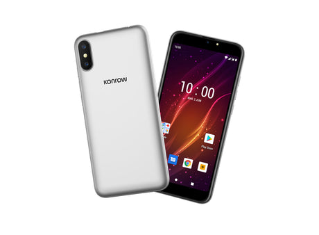 Konrow Easy K55 (Dual-SIM - 4G - 5,45'' - 8 GB, 1 GB RAM) Silber