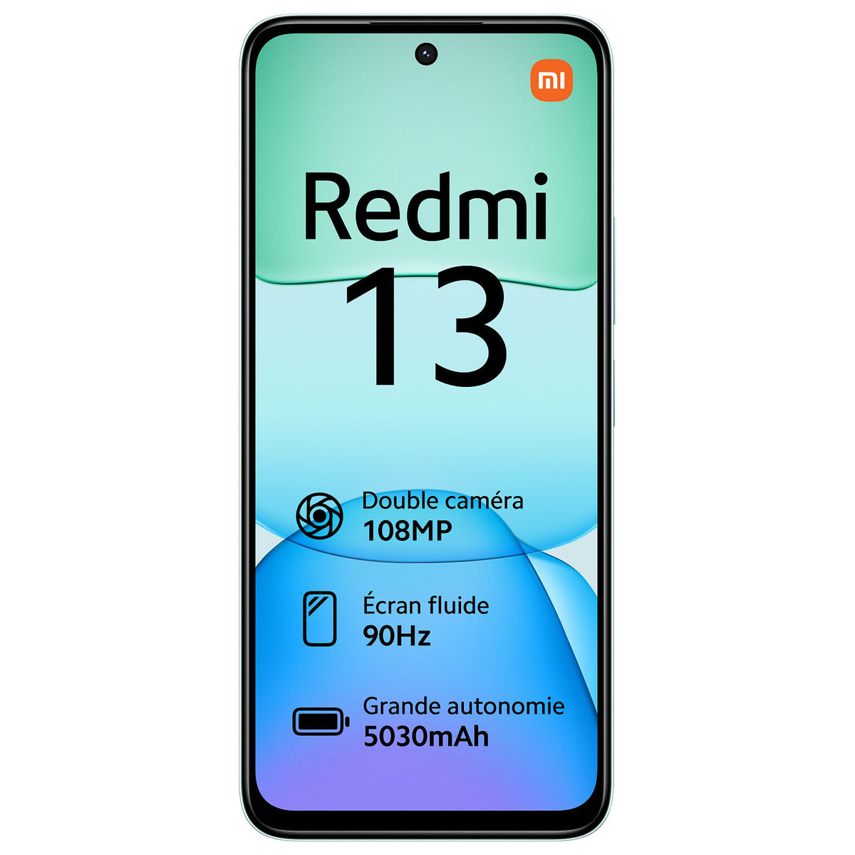 Xiaomi Redmi 13 NFC (6.79" - 256 Go, 8 Go RAM) Bleu