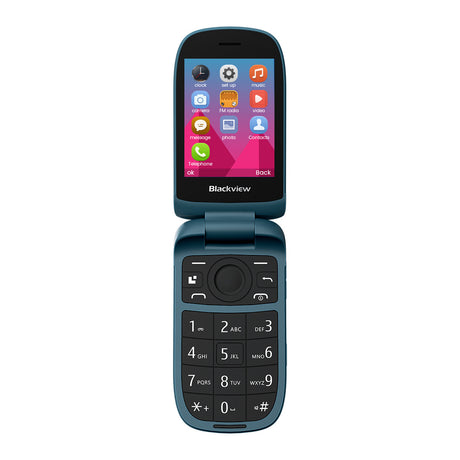 Blackview N2000 (A conchiglia - Schermo 2.8'') Blu