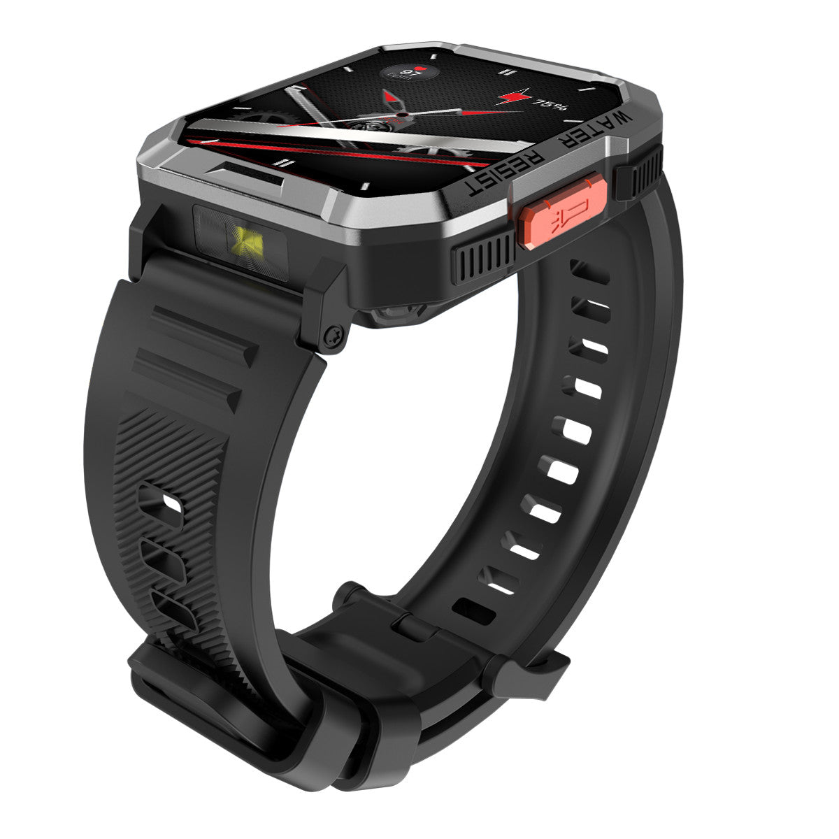 Blackview W60 (Reloj inteligente reforzado - 2.01'' - Micrófono integrado) Negro