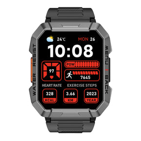 Blackview W60 (Reloj inteligente reforzado - 2.01'' - Micrófono integrado) Negro