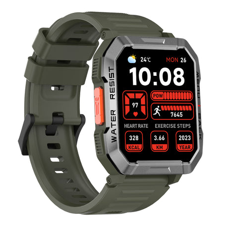 Blackview W60 (Robuste Smartwatch - 2.01'' - Integriertes Mikrofon) Grün