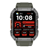 Blackview W60 (Robuust smartwatch - 2.01'' - geïntegreerde microfoon) Groen