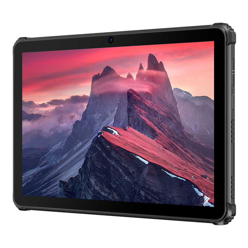 Oukitel RT9 - Robuuste tablet (4G - 10.1" - NFC - 11 000 mAh - 256 GB, 6 GB RAM) Zwart