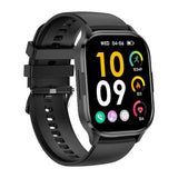Konrow K-Watch (Smartwatch - 2.01'' - Ingebouwde microfoon) Zwart