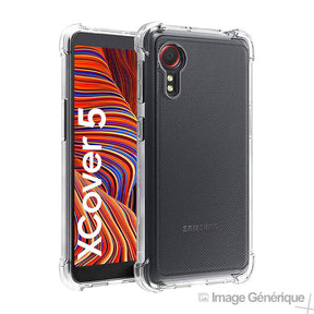 Siliconen hoesje voor Samsung Galaxy Xcover 7 (0.5mm, transparant) bulkverpakking