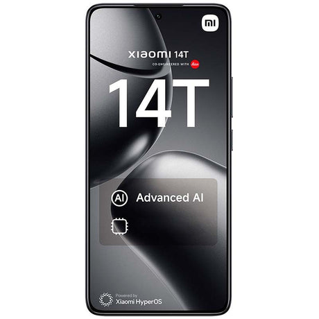 Xiaomi 14T 5G (Dual SIM - 6.67", 256 GB, 12 GB RAM) Negro