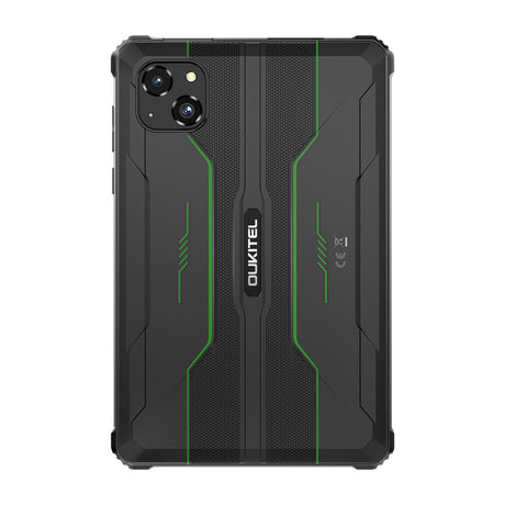 Oukitel RT3 Pro - Tablet rinforzato (4G/LTE - NFC - 8" - 128 GB, 4 GB RAM) Verde