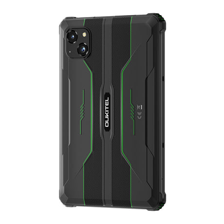 Oukitel RT3 Pro - Tablet rinforzato (4G/LTE - NFC - 8" - 128 GB, 4 GB RAM) Verde