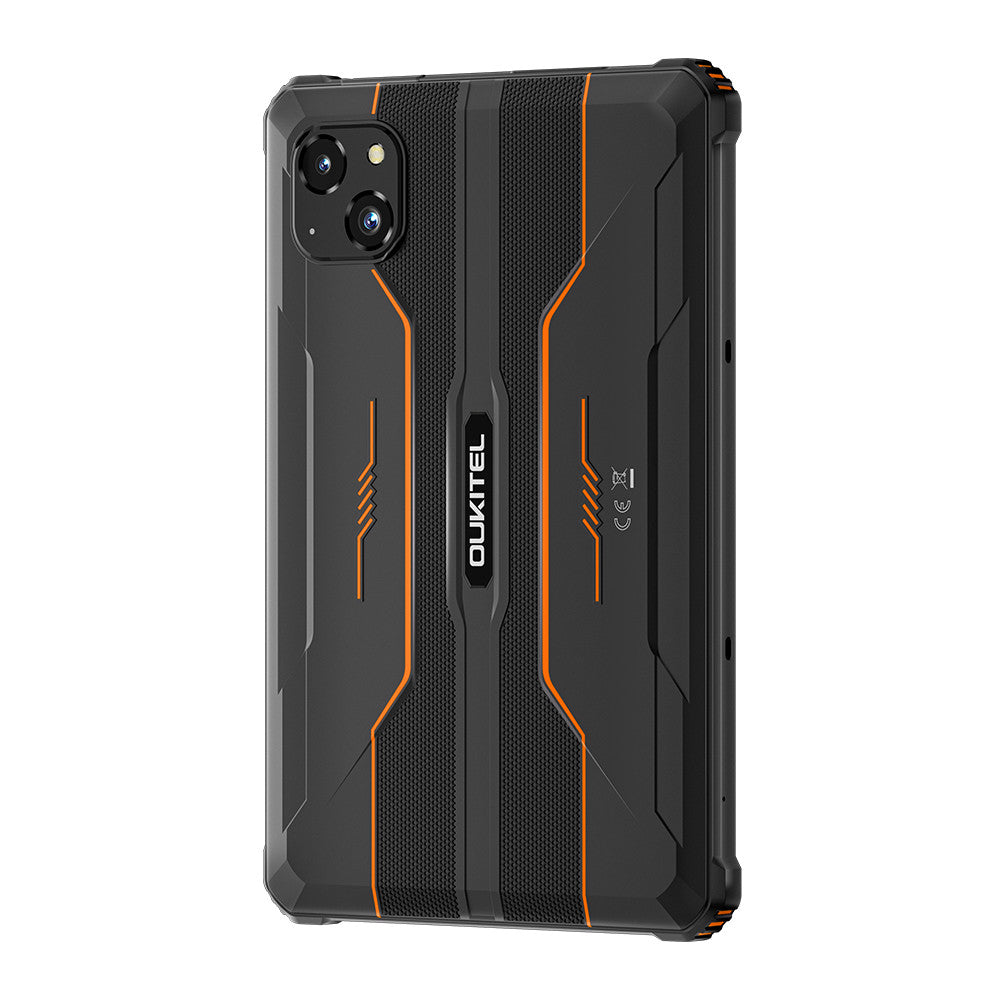 Oukitel RT3 Pro - Tablette Durci (4G/LTE - NFC - 8" - 128 Go, 4 Go RAM) Orange