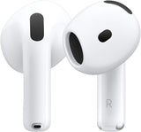 Apple AirPods 4 (ANC) - Auricolari wireless con riduzione del rumore (Custodia di ricarica USB-C) Bianco