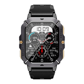 Oukitel BT101 (Rugged Smartwatch - 2.02'' - Answer calls) Black