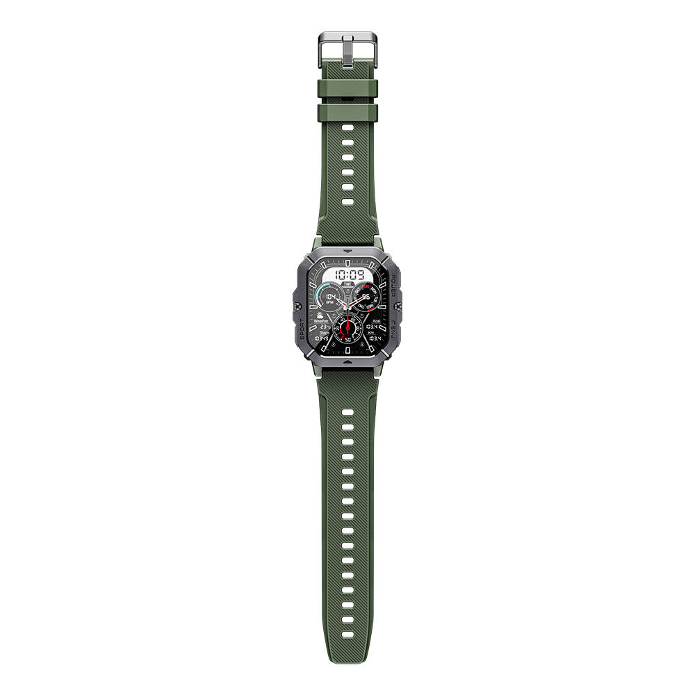 Oukitel BT101 (Montre Connectée Robuste -  2.02'' - Réponds aux appels) Vert