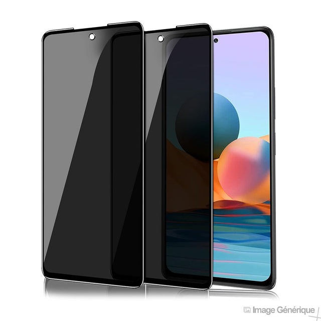 Verre Trempé Privacy (teinté) Pour Samsung Galaxy A52 (9H, 0.33mm) Blister