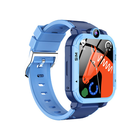 Blackview Z20 (Montre Connectée pour enfant - 1.83'' -  Support Sim 4G - Appels Vidéo 4G - IP67) Bleu