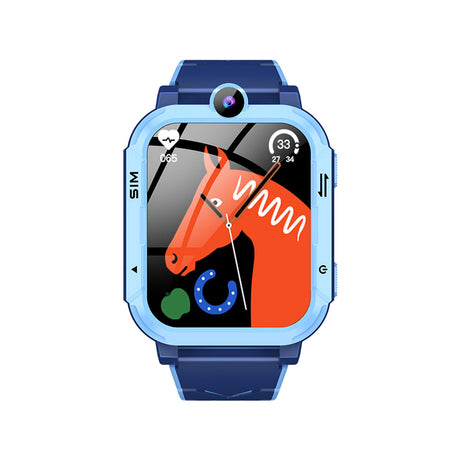 Blackview Z20 (Montre Connectée pour enfant - 1.83'' -  Support Sim 4G - Appels Vidéo 4G - IP67) Bleu