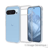 Silicone Case for Google Pixel 9 (0.5mm, Clear) Bulk