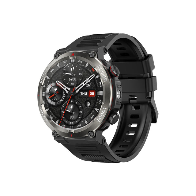 Blackview W50 Pro (Robuuste smartwatch - 1.45'' - geïntegreerde microfoon) Zwart