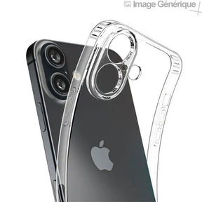 Silicone Case For iPhone 16e (0.5mm, Transparent) Bulk