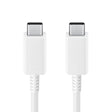 Samsung EP-DX510JWEGEU - USB Type-C to USB Type-C Cable (5A - 1.80m) White - Original Packaging