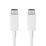Samsung EP-DX510JWEGEU - USB Type-C to USB Type-C Cable (5A - 1.80m) White - Original Packaging