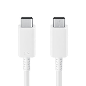 Samsung EP-DX510JWEGEU - USB Type-C to USB Type-C Cable (5A - 1.80m) White - Original Packaging