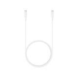 Samsung EP-DX510JWEGEU - USB Type-C to USB Type-C Cable (5A - 1.80m) White - Original Packaging