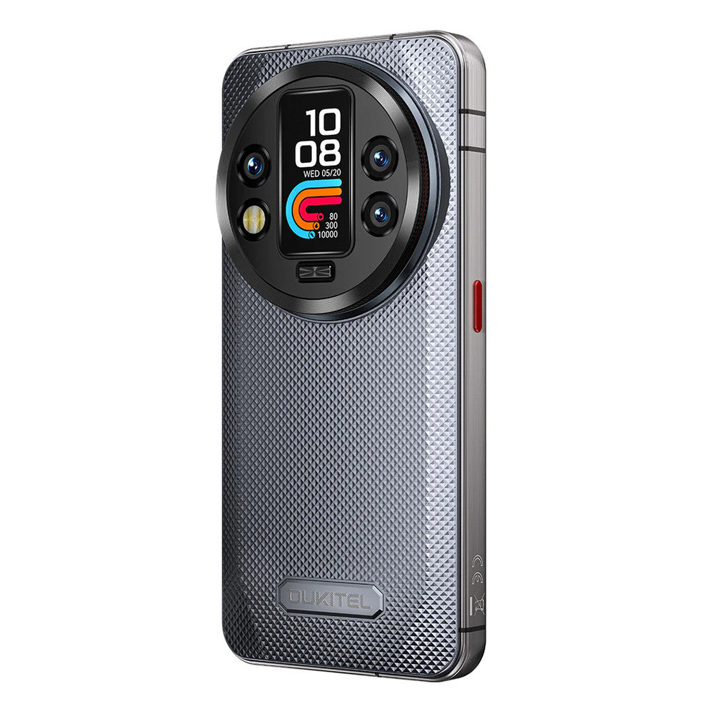 Oukitel WP200 Pro (6.7" - NFC - Built-in Bluetooth Earphones - 1 TB, 24 GB RAM) Grey