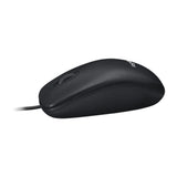 Logitech M100 Wired Mouse - (1000 DPI, USB-A, 3 Buttons) Grey