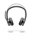 Kabelloses Poly Voyager Focus 2 Headset - (Stereo - Bluetooth - USB-C/A-Adapter - Ladestation) Schwarz