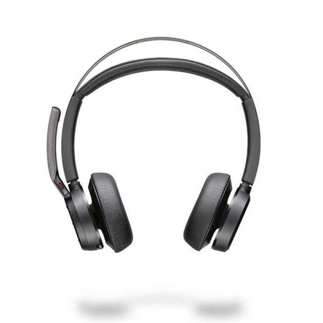 Kabelloses Poly Voyager Focus 2 Headset - (Stereo - Bluetooth - USB-C/A-Adapter - Ladestation) Schwarz
