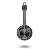 Kabelloses Poly Voyager Focus 2 Headset - (Stereo - Bluetooth - USB-C/A-Adapter - Ladestation) Schwarz