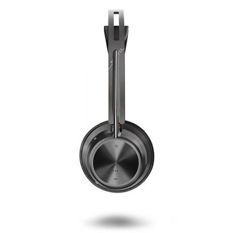 Caque Sans Fil Poly Voyager Focus 2 - (Stéréo - Bluetooth - Adaptateur USB-C/A - Socle de charge) Noir