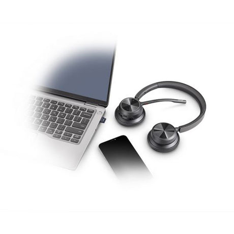 Auriculares inalámbricos Poly Voyager 4320 MS - (Estéreo - Bluetooth - USB-A) Negro