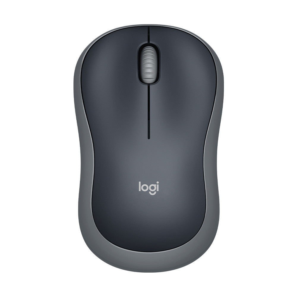 Mouse wireless Logitech M185 - (1000 dpi, 3 pulsanti) Grigio