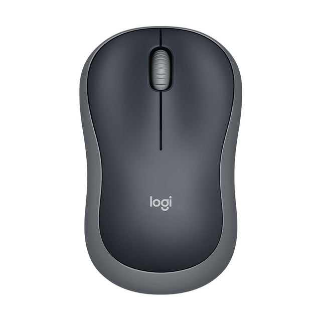 Mouse wireless Logitech M185 - (1000 dpi, 3 pulsanti) Grigio