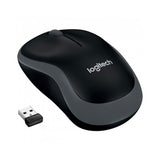 Mouse wireless Logitech M185 - (1000 dpi, 3 pulsanti) Grigio