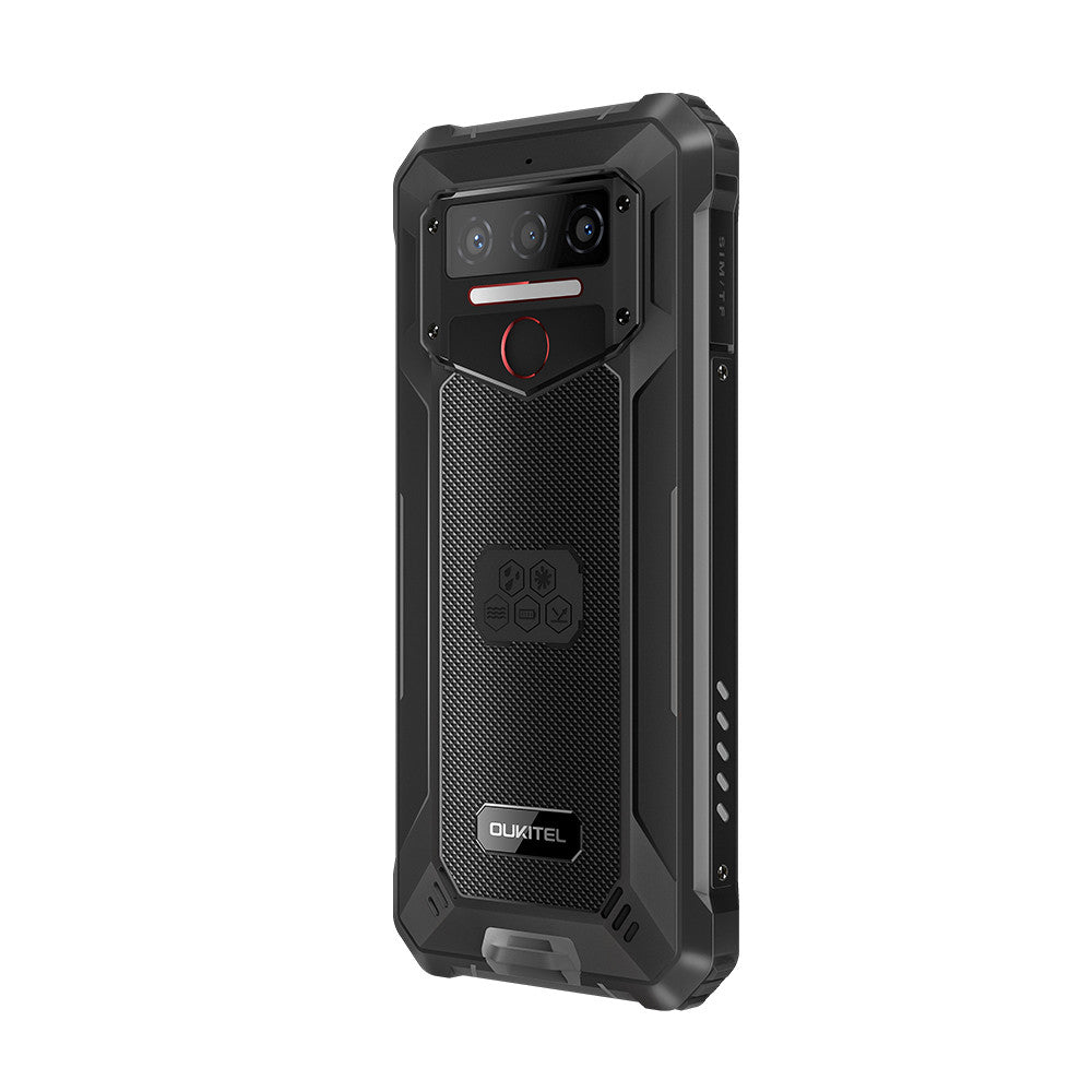 Oukitel WP23 Pro (Dual SIM - 6.52" - 10 600 mAh - 256 GB, 8 GB RAM) Zwart