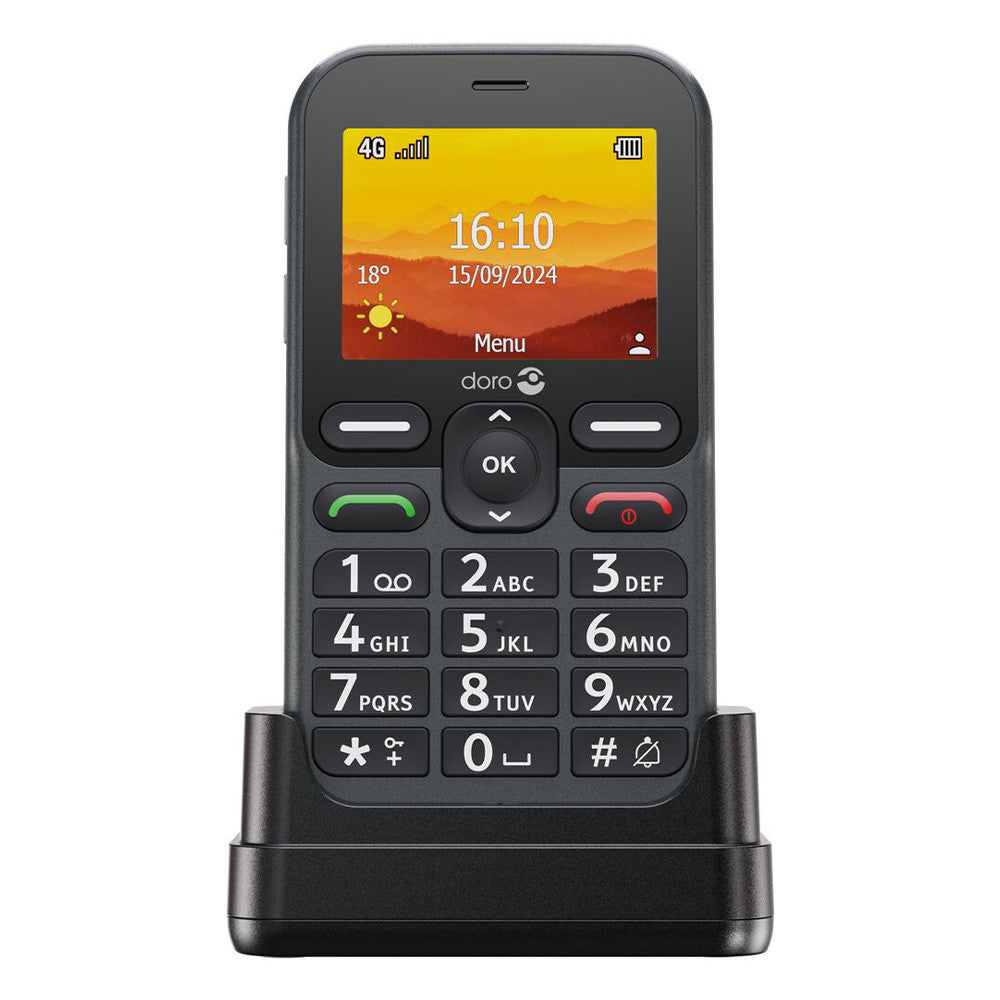 Doro Leva L10 (4G - Oplaadstation) Grafiet