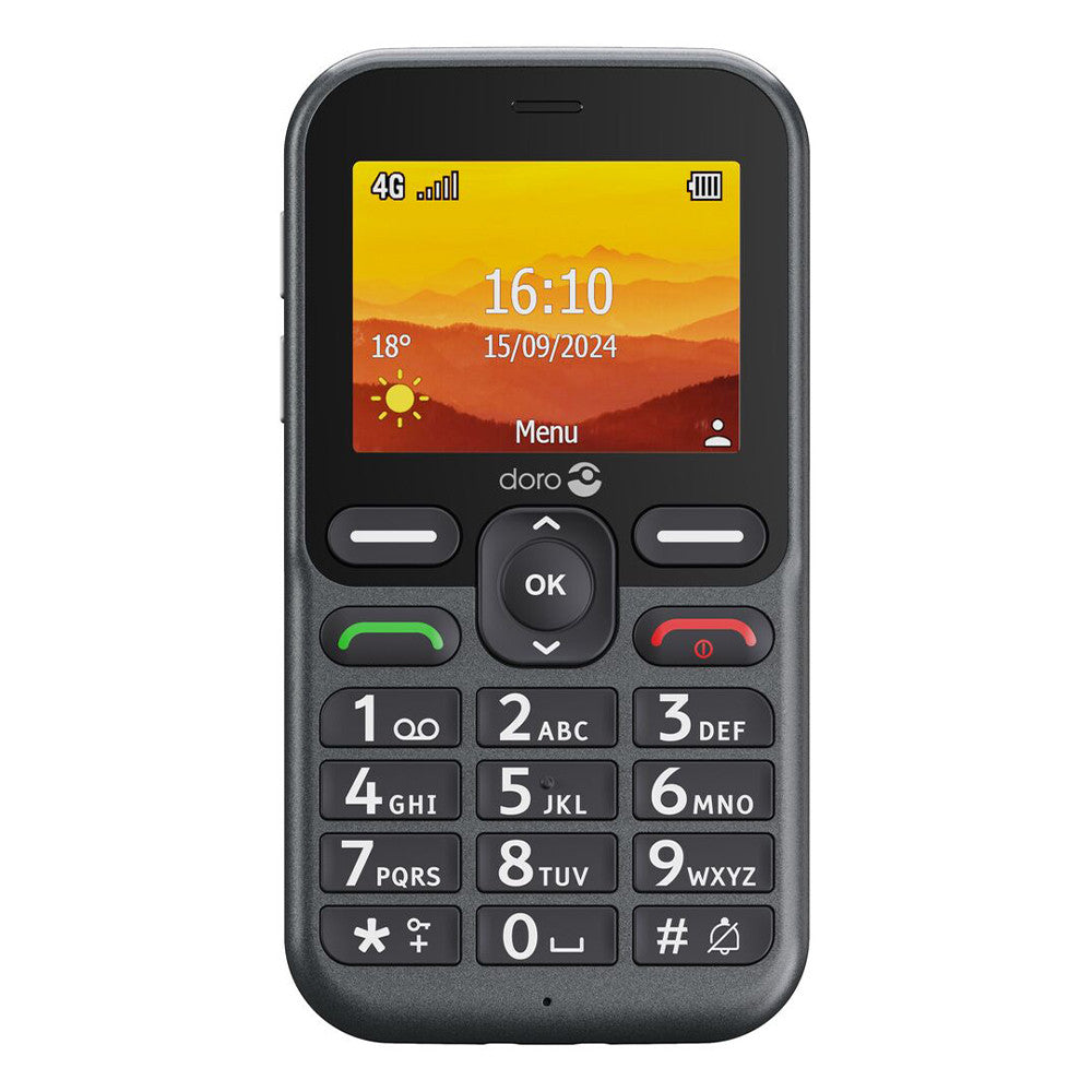 Doro Leva L10 (4G - Oplaadstation) Grafiet